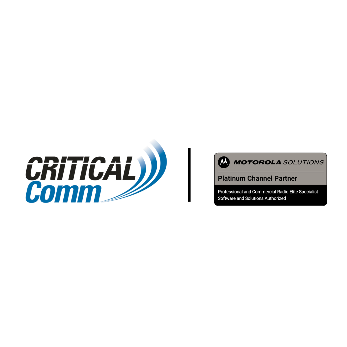 CriticalComm - Motorola platinum Partner